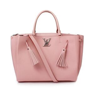 Louis Vuitton Crossbody Bag Lockme Calf Leather Rose Poodle 2way Shoulder Bag